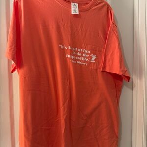 Disney Orange T-Shirt